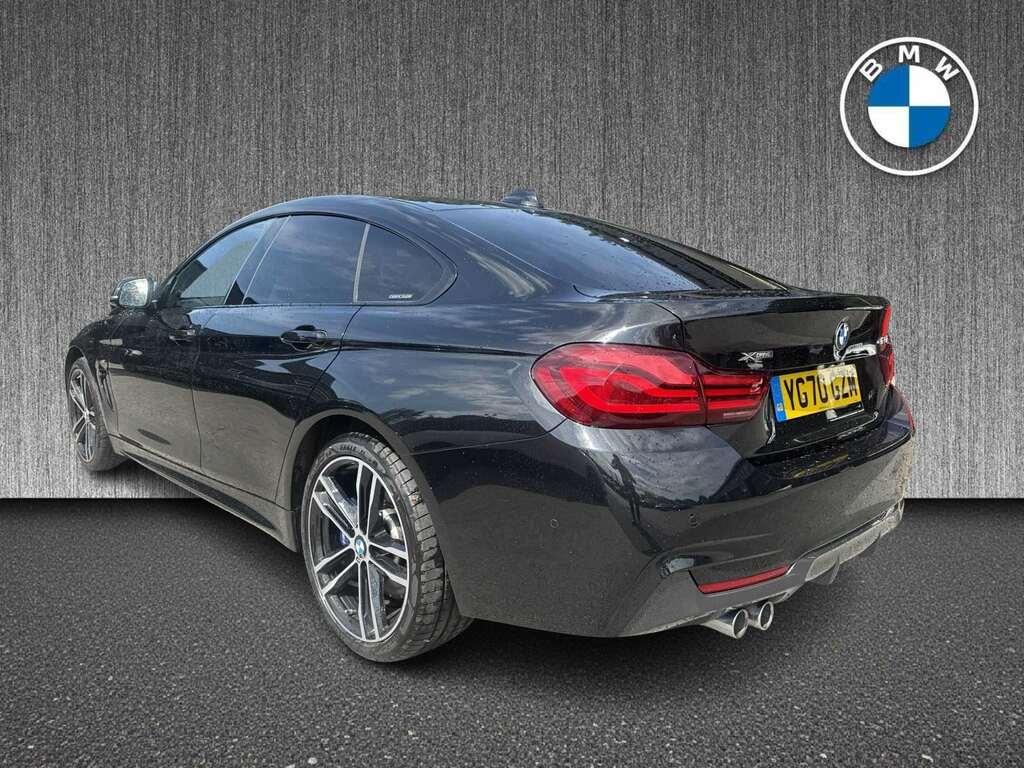 BMW 4 Series Gran Coupe 420I Xdrive M Sport Professional Media Black #2