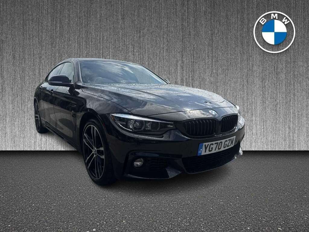 BMW 4 Series Gran Coupe 420I Xdrive M Sport Professional Media Black