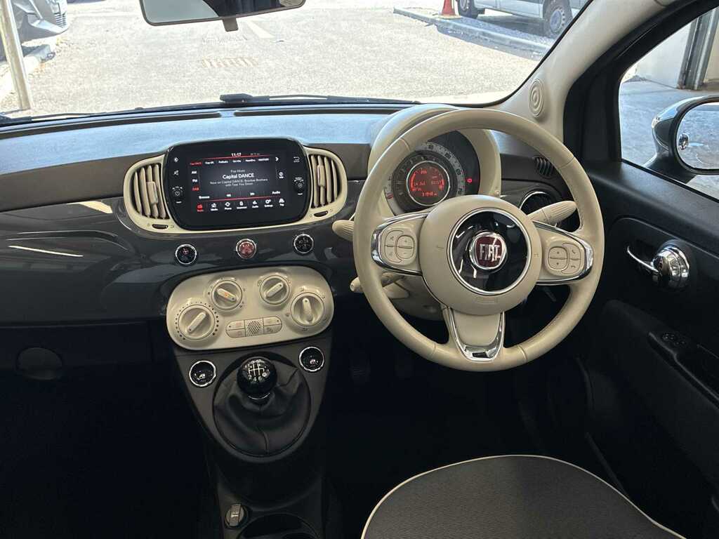Fiat 500 1.2 Lounge Dualogic 69 Bhp Grey #14