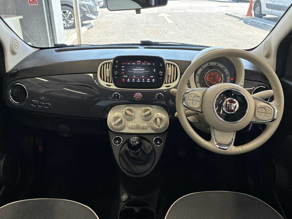 Fiat 500 1.2 Lounge Dualogic 69 Bhp Grey #8