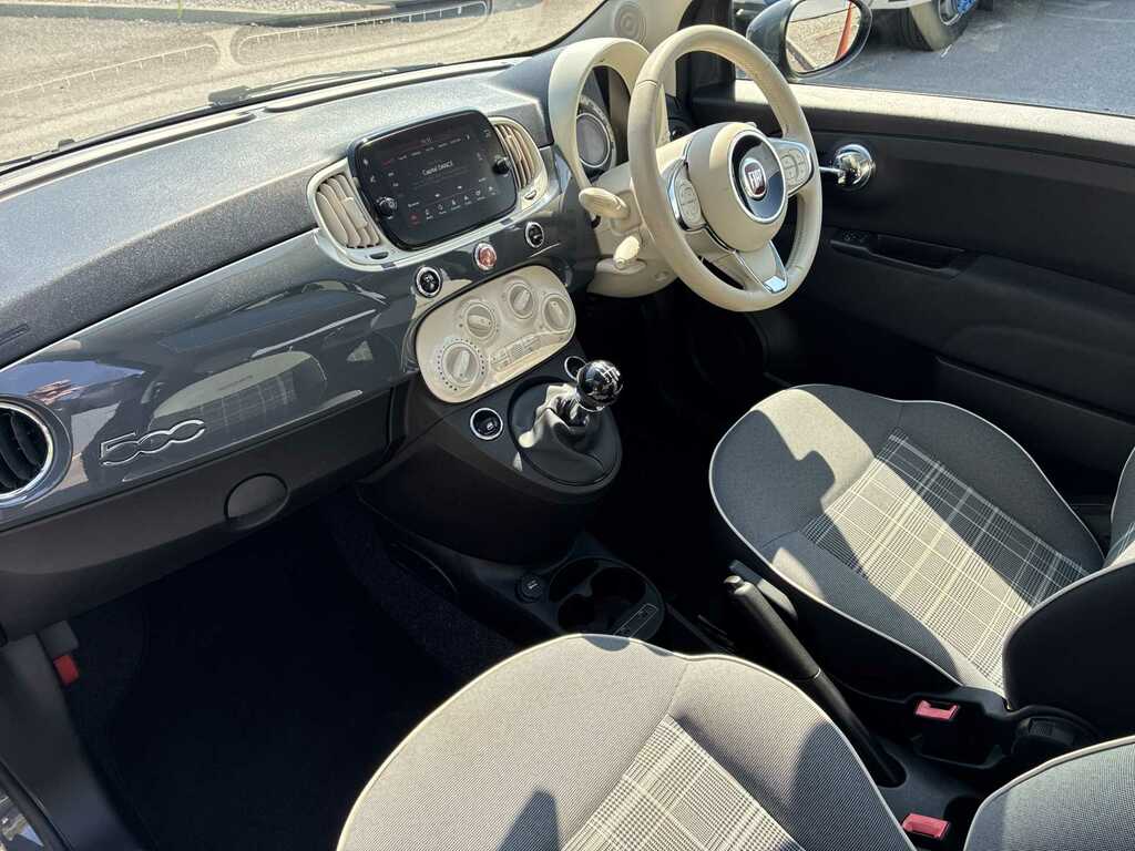 Fiat 500 1.2 Lounge Dualogic 69 Bhp Grey #7