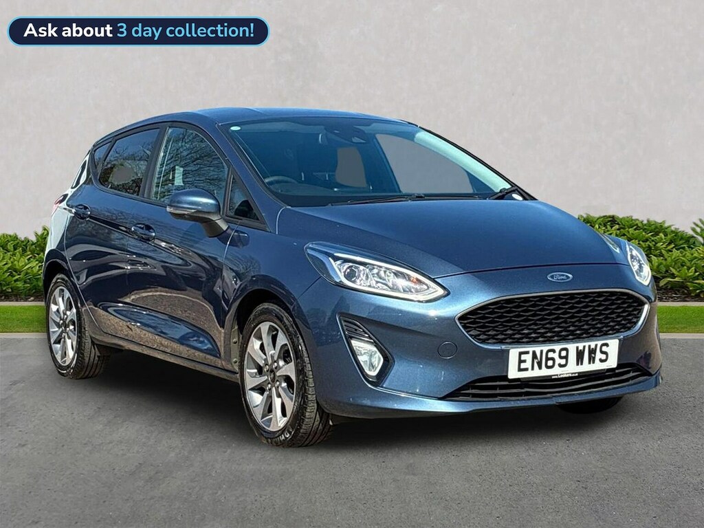 Ford Fiesta 1.0T Ecoboost Trend Hatchback Eu Blue