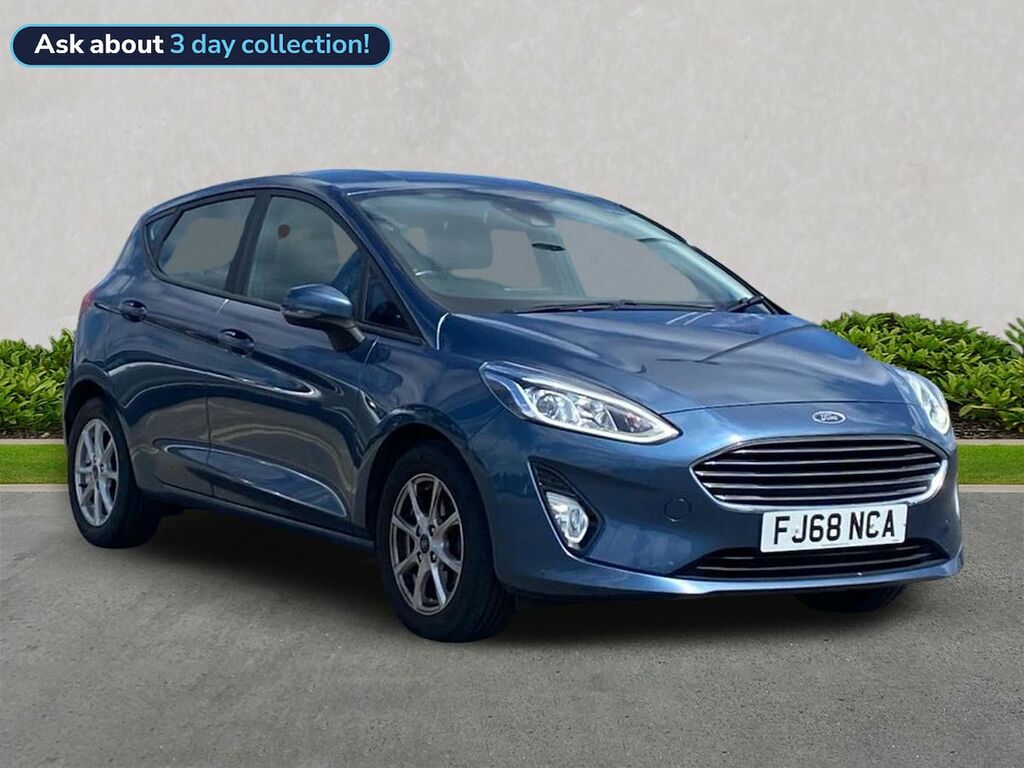 Ford Fiesta 1.0T Ecoboost Gpf Zetec Hatchback Manua Blue