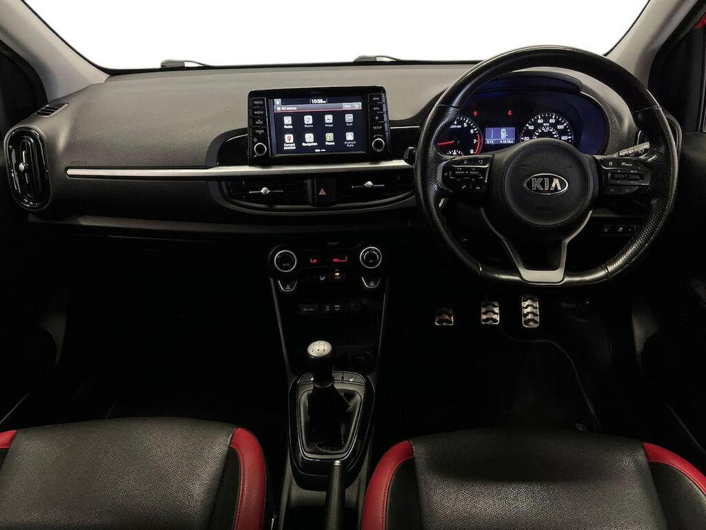 Kia Picanto Hatchback Blue #8