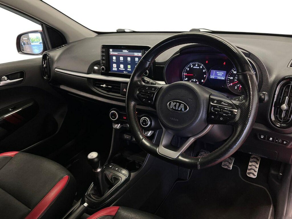 Kia Picanto Hatchback Blue #15
