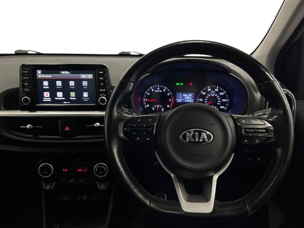 Kia Picanto Hatchback Blue #9