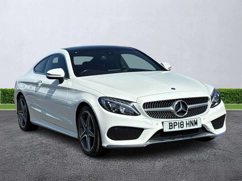 Mercedes-Benz C Class C220d Amg Line Premium White
