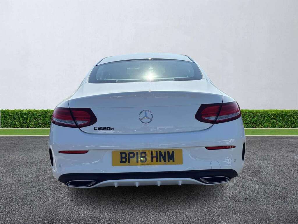 Mercedes-Benz C Class C220d Amg Line Premium White #4