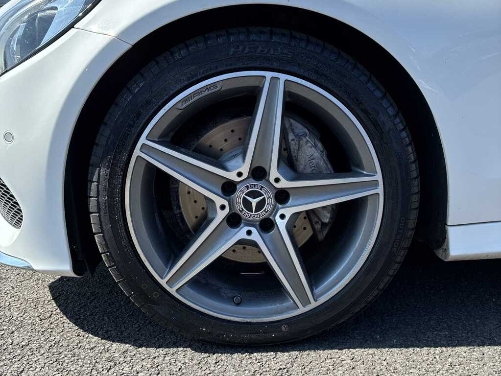 Mercedes-Benz C Class C220d Amg Line Premium White #6