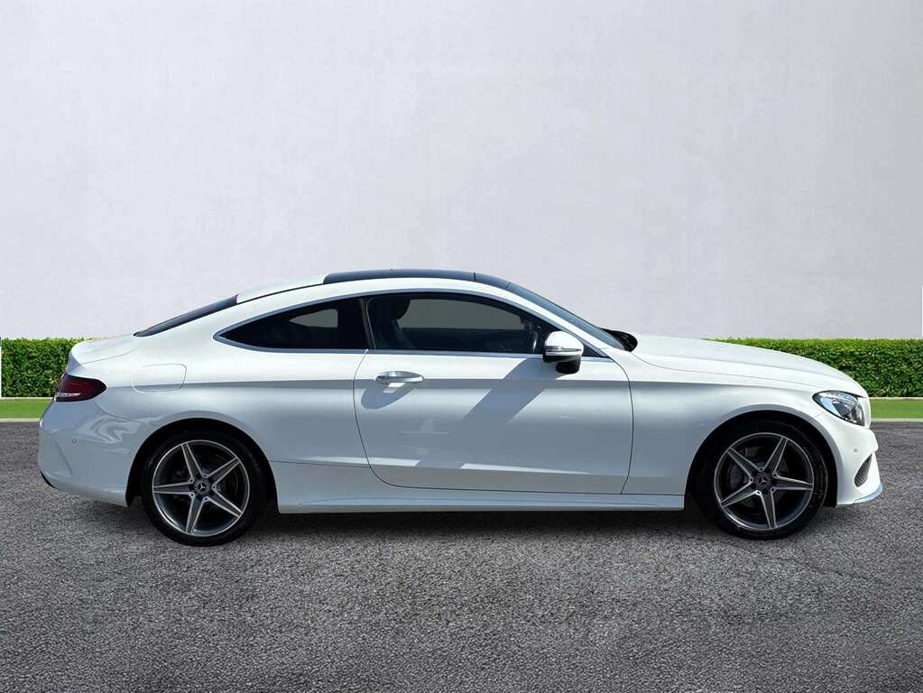 Mercedes-Benz C Class C220d Amg Line Premium White #3