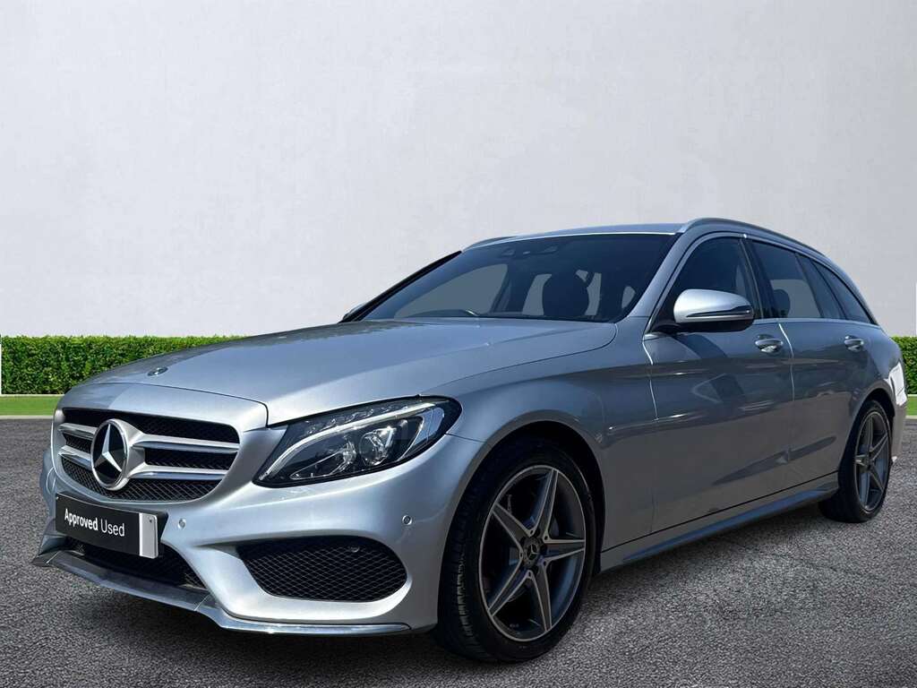 Mercedes-Benz C Class C220d Amg Line 9G-tronic Silver #3