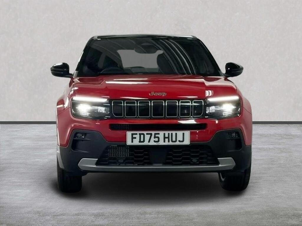 Jeep Avenger 1.2 E-hybrid Altitude Suv Hybrid E-dct FD75HUJ Red #5