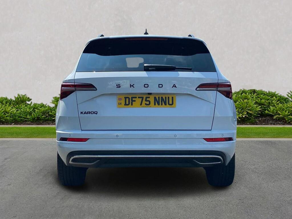 Skoda Karoq 1.5 Tsi Act Sportline Edition Suv Dsg E White #4