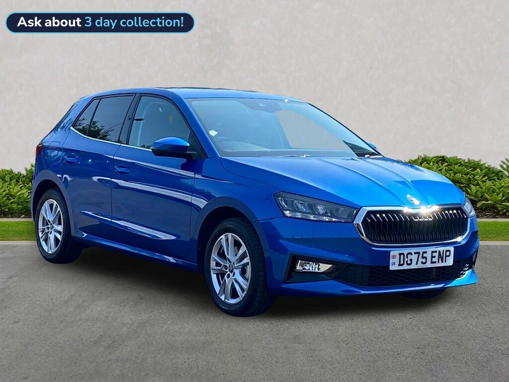 Skoda Fabia 1.0 Tsi Se L Edition Hatchback Dsg Euro Blue