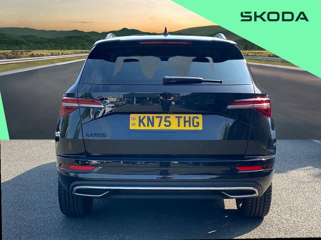 Skoda Karoq 1.5 Tsi Act Sportline Edition Suv Dsg E KN75THG Black #4