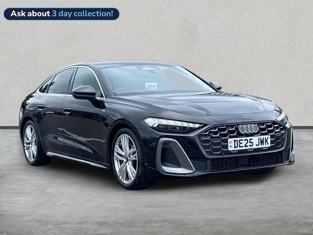 Audi A5 2.0 Tfsi S Line Saloon S Tronic Euro 6 DE25JWK Black