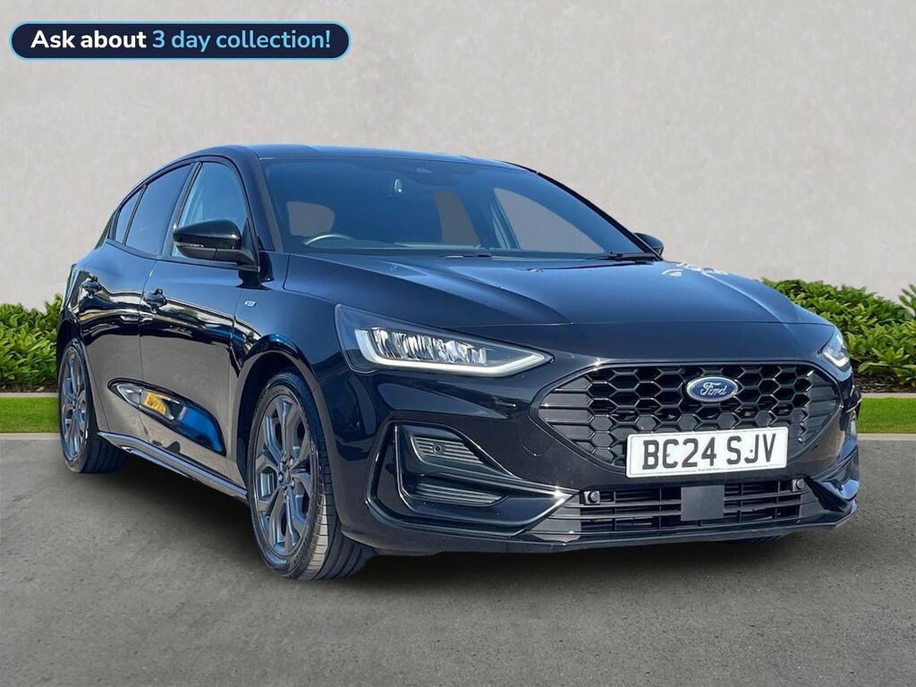 Ford Focus 1.0T Ecoboost Mhev St-line Hatchback Hy Black