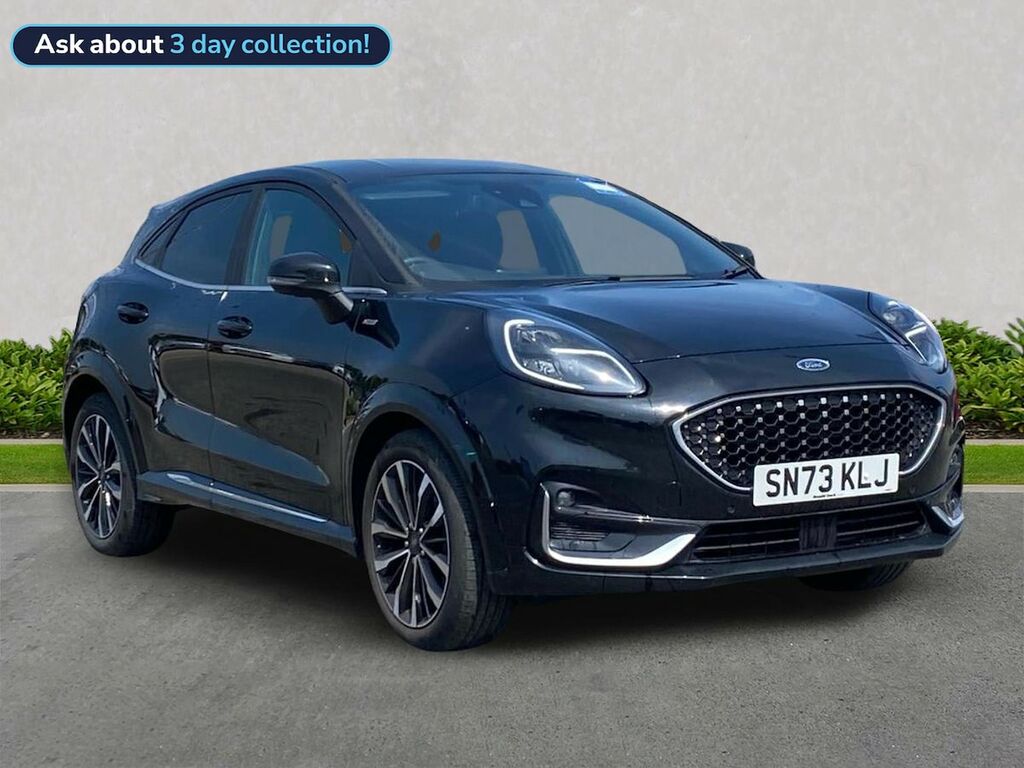Ford Puma 1.0T Ecoboost Mhev St-line Vignale Suv Black
