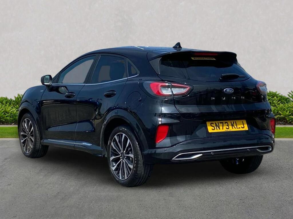 Ford Puma 1.0T Ecoboost Mhev St-line Vignale Suv SN73KLJ Black #2