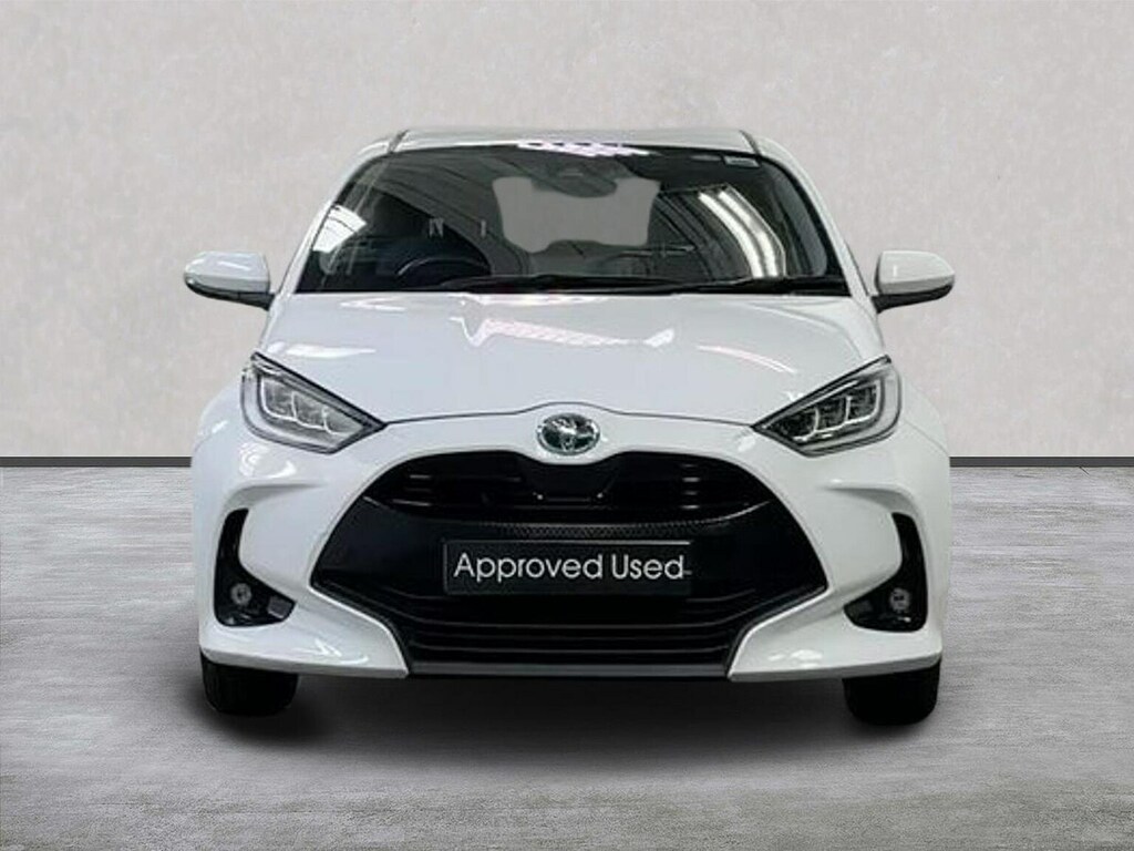 Toyota Yaris 1.5 Vvt-h Design Hatchback Hybrid E-cvt BMZ1333 White #5