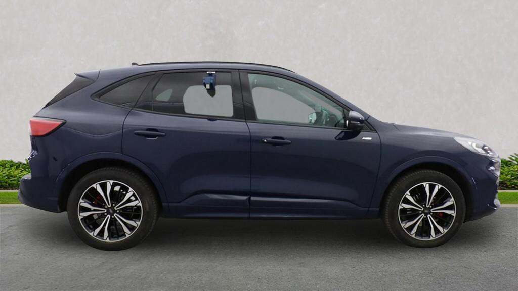 Ford Kuga 2.5 Ecoboost Duratec 14.4Kwh St-line X Suv Pet YM23GHD Blue #5