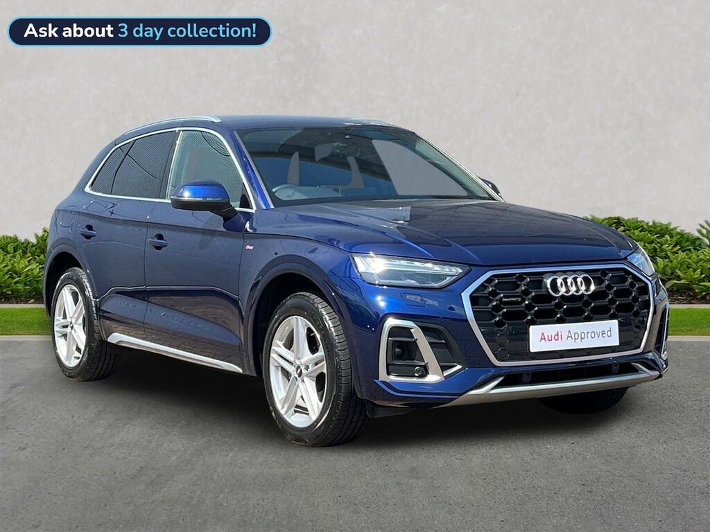 Audi Q5 2.0 Tdi 40 S Line Suv S Tronic Quattro Blue