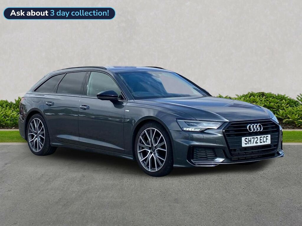 Audi A6 2.0 Tfsi 40 Black Edition Estate S Tron SH72ECF Grey
