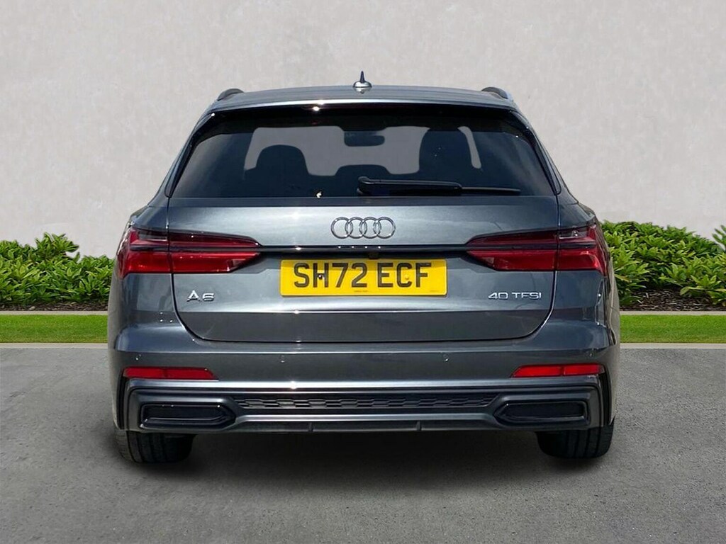 Audi A6 2.0 Tfsi 40 Black Edition Estate S Tron SH72ECF Grey #4