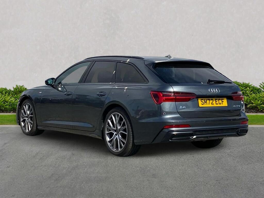 Audi A6 2.0 Tfsi 40 Black Edition Estate S Tron SH72ECF Grey #2