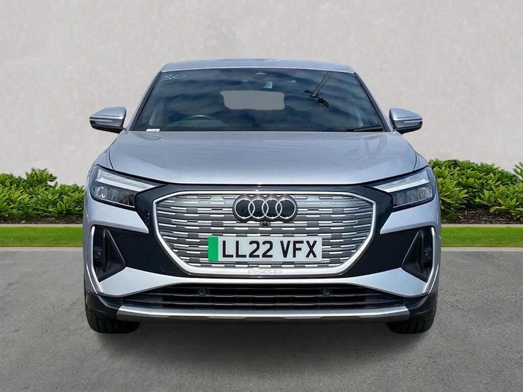 Audi Q4 E Tron 50 S Line Sportback Quattro 82Kw LL22VFX Silver #5