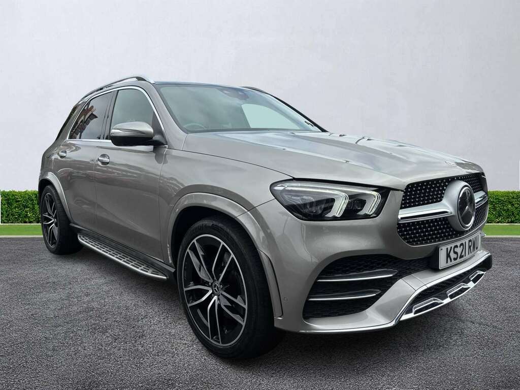 Mercedes-Benz GLE Class Gle 350D 4Matic Amg Line Prem 9G-tron 7 St Silver