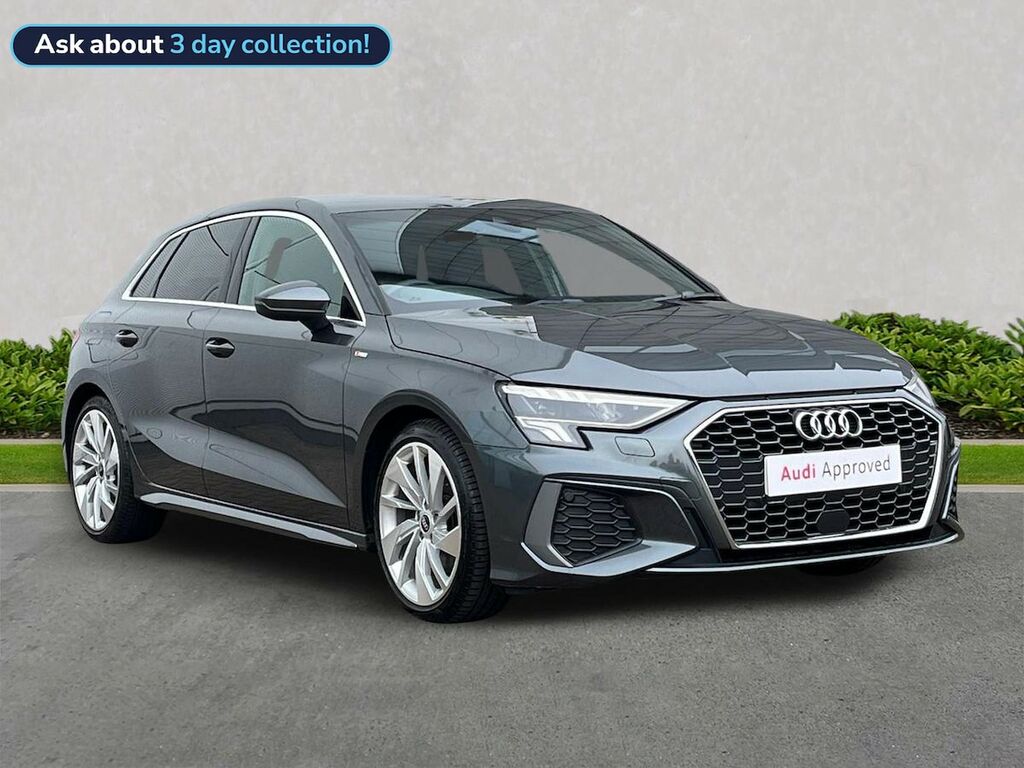 Audi A3 1.5 Tfsi 35 S Line Sportback Eur Grey