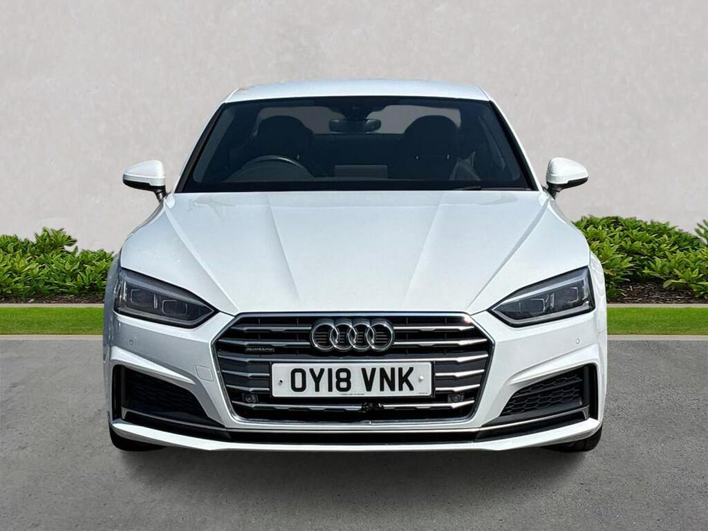 Audi A5 2.0 Tdi S Line Coupe S Tronic Quattro E OY18VNK White #5