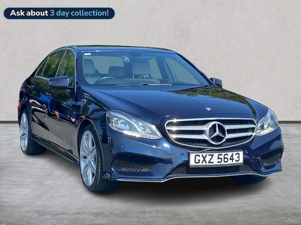 Mercedes-Benz E Class Mercedes-benz E220 Amg Sport Cdi Blue