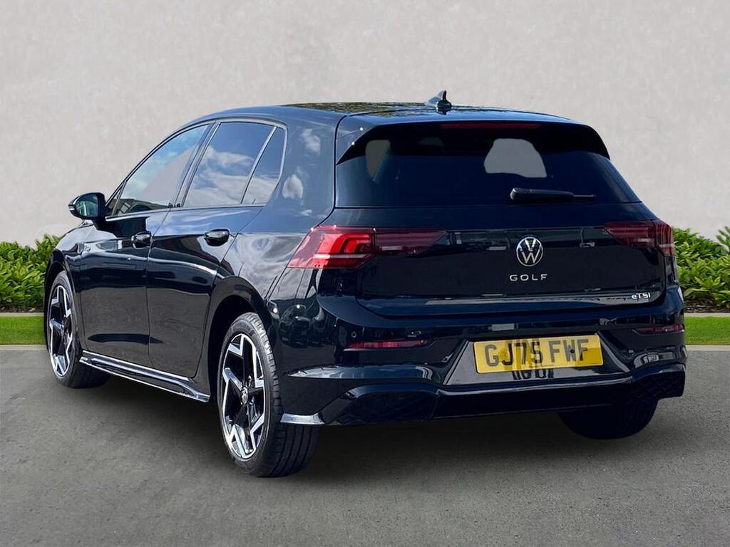 Volkswagen Golf 1.5 Etsi Mhev R-line Hatchback Hybrid D GJ75FWF Black #2