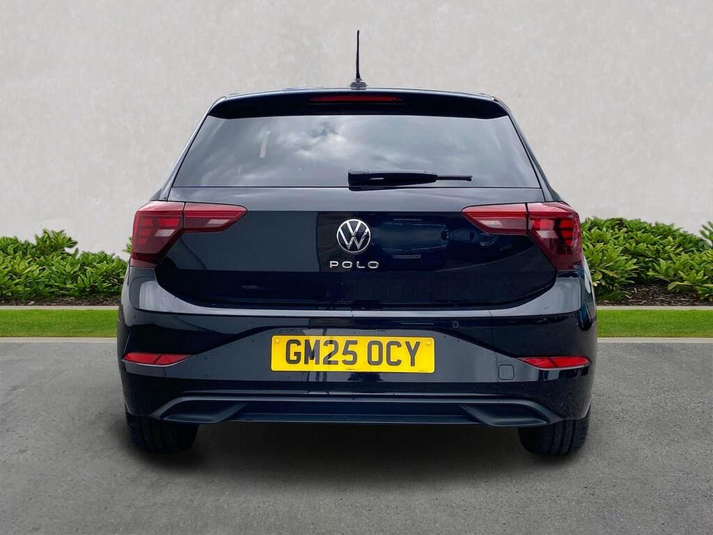 Volkswagen Polo 1.0 Tsi Match Hatchback Euro 6 GM25OCY Black #3