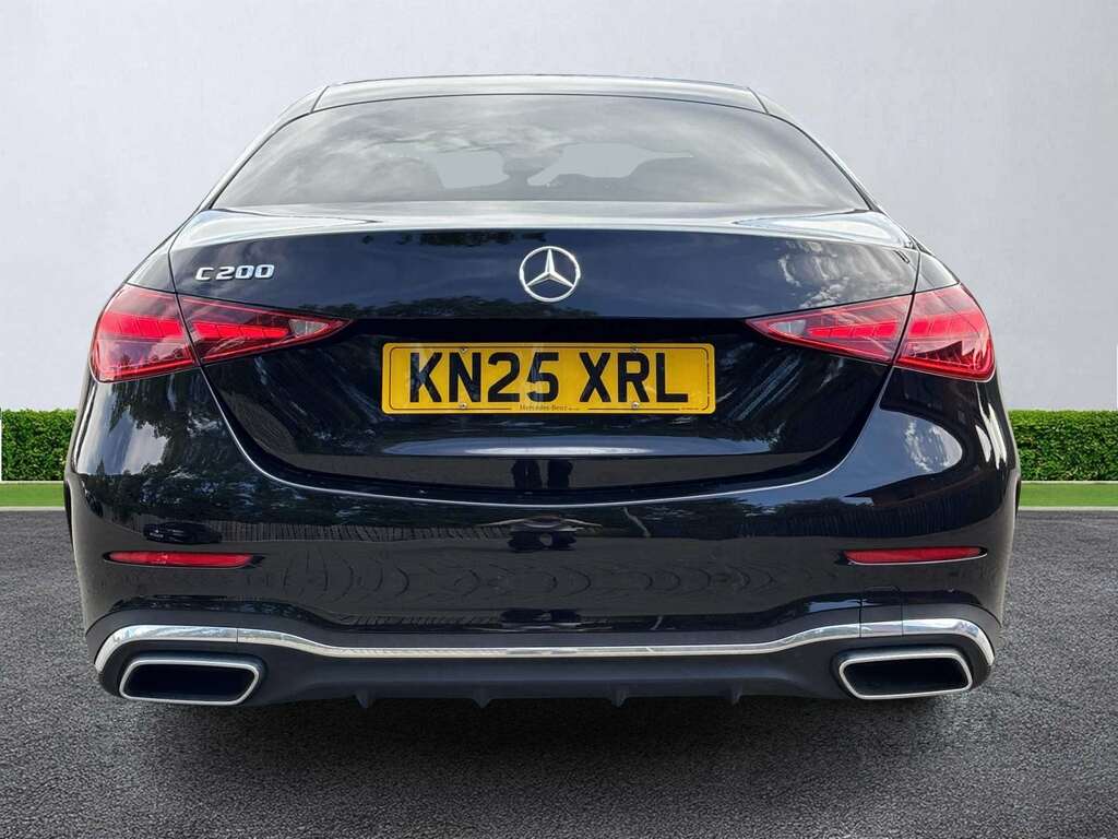 Mercedes-Benz C Class C200 Amg Line 9G-tronic KN25XRL Black #4