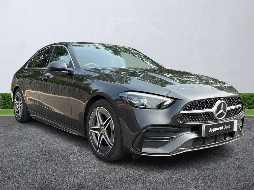 Mercedes-Benz C Class C200 Amg Line 9G-tronic KN25XPU Grey