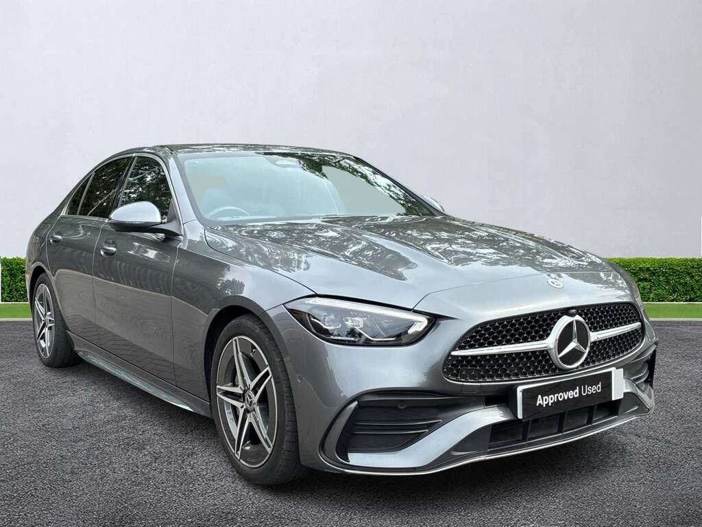 Mercedes-Benz C Class C200 Amg Line 9G-tronic KU25LYG Grey