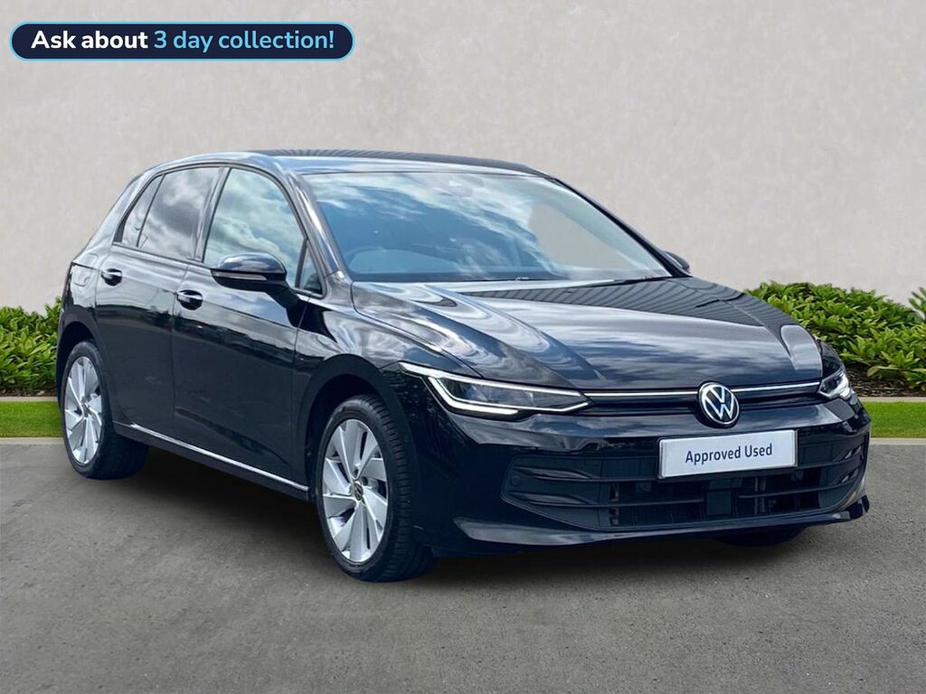 Volkswagen Golf 1.5 Etsi Mhev Match Hatchback Hybrid Ds WX74FZE Black