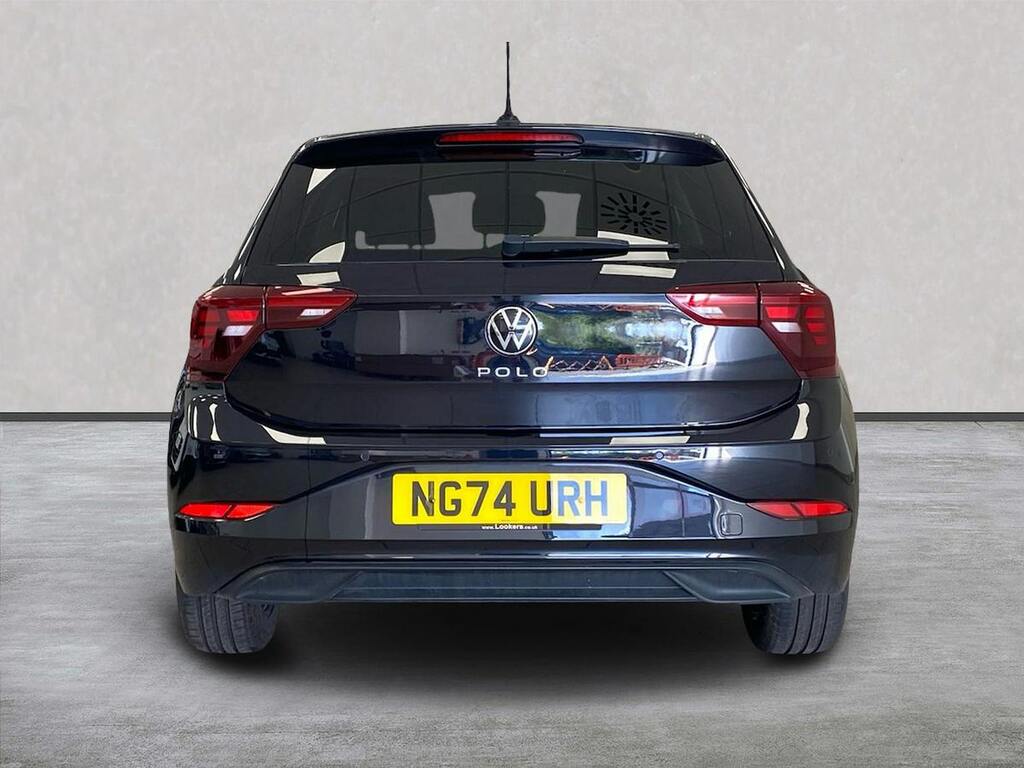 Volkswagen Polo 1.0 Tsi Match Hatchback Euro 6 NG74URH Black #3