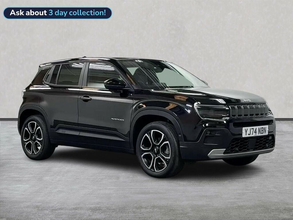 Jeep Avenger 1.2 E-hybrid Summit Suv Hybrid E-dct Eu Black