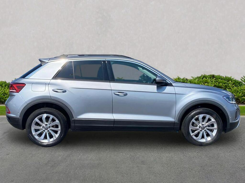 Volkswagen T-Roc 1.5 Tsi Match Suv Dsg Euro 6 Ss 150 NA24FJE Silver #2