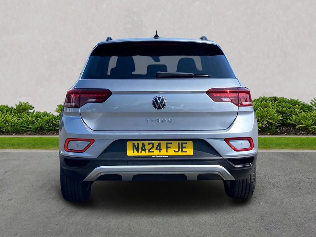Volkswagen T-Roc 1.5 Tsi Match Suv Dsg Euro 6 Ss 150 NA24FJE Silver #3