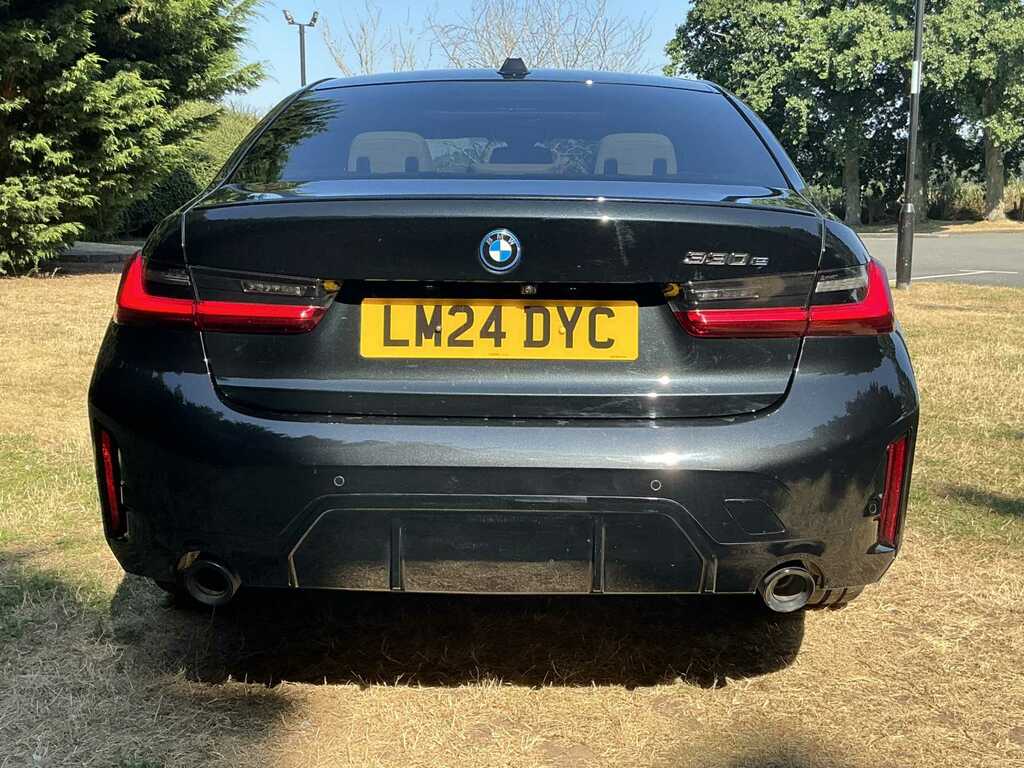 BMW 3 Series 330E M Sport Step LM24DYC Black #4