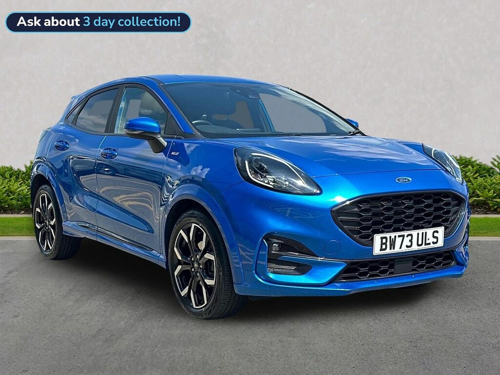 Ford Puma 1.0T Ecoboost Mhev St-line X Suv Hybrid Blue