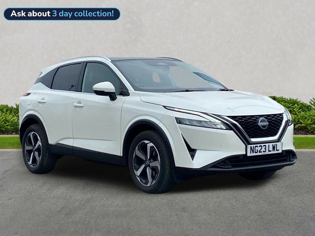 Nissan Qashqai 1.3 Dig-t Mhev N-connecta Suv Hybrid Ma White