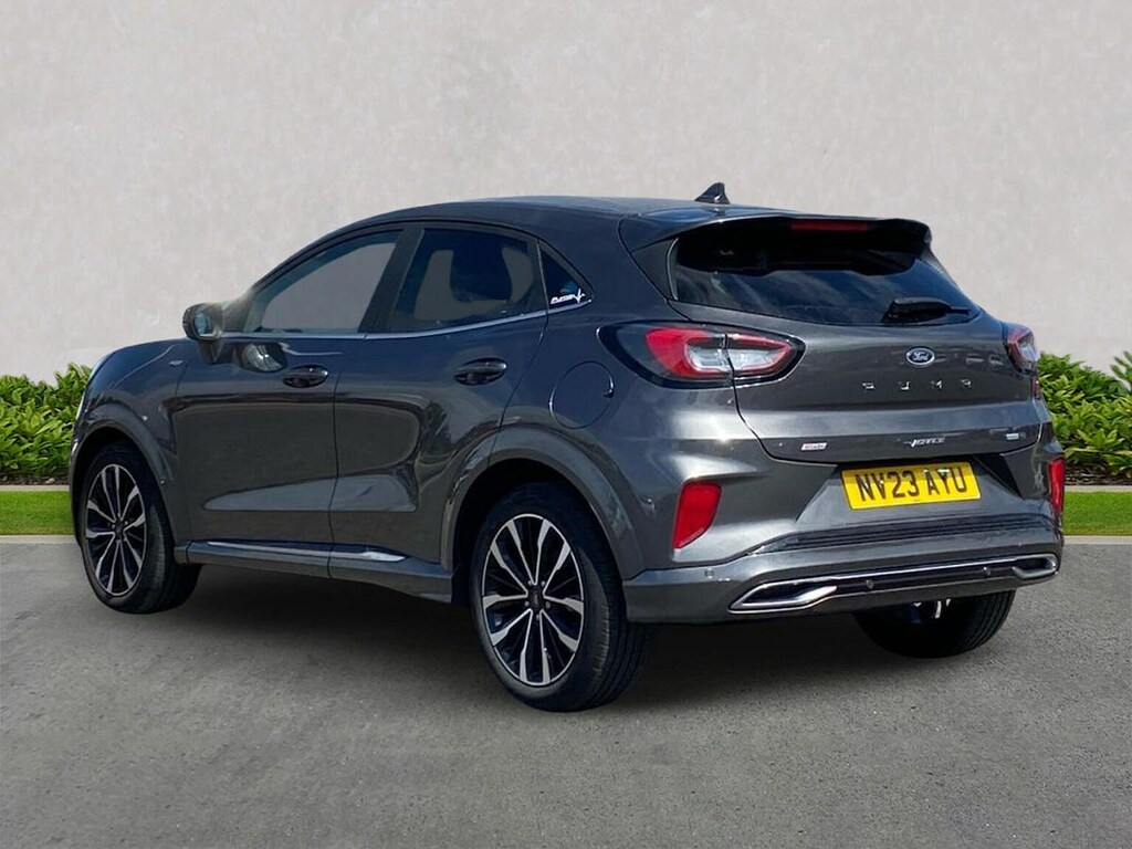 Ford Puma 1.0T Ecoboost Mhev St-line Vignale Suv NV23AYU Grey #2