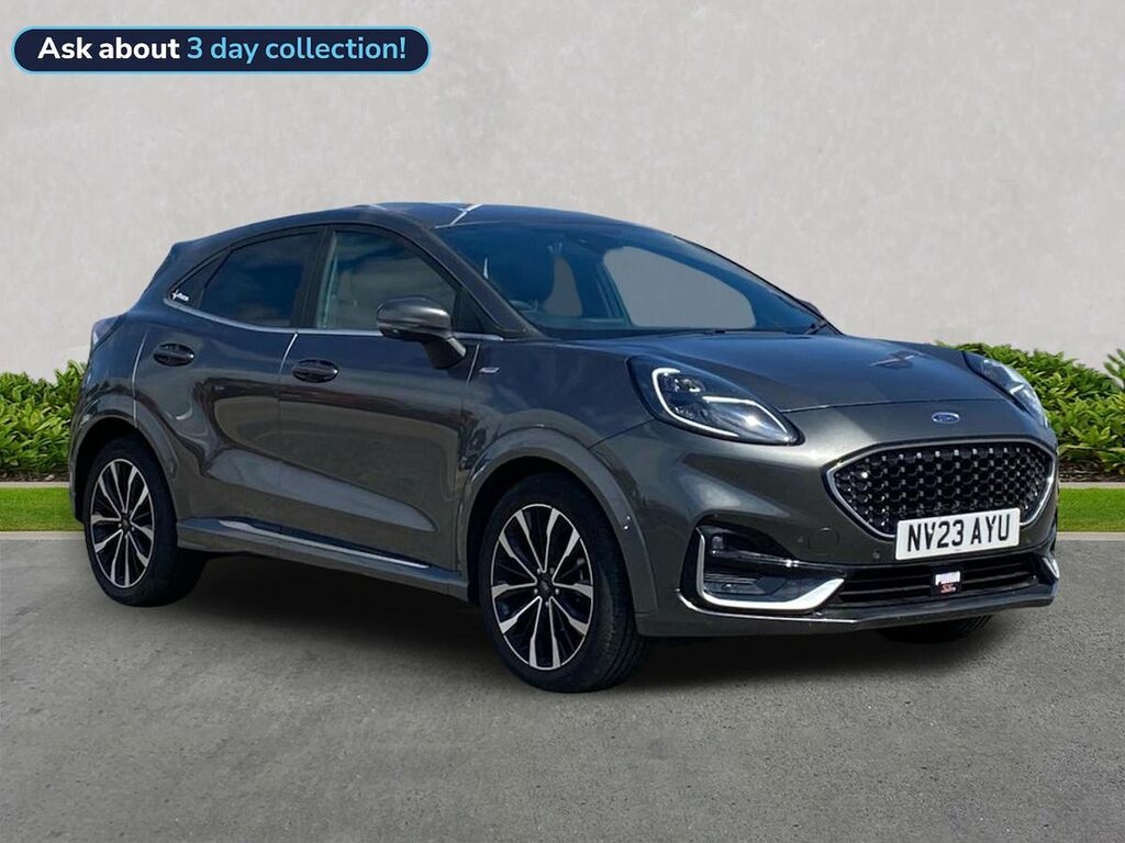 Ford Puma 1.0T Ecoboost Mhev St-line Vignale Suv NV23AYU Grey