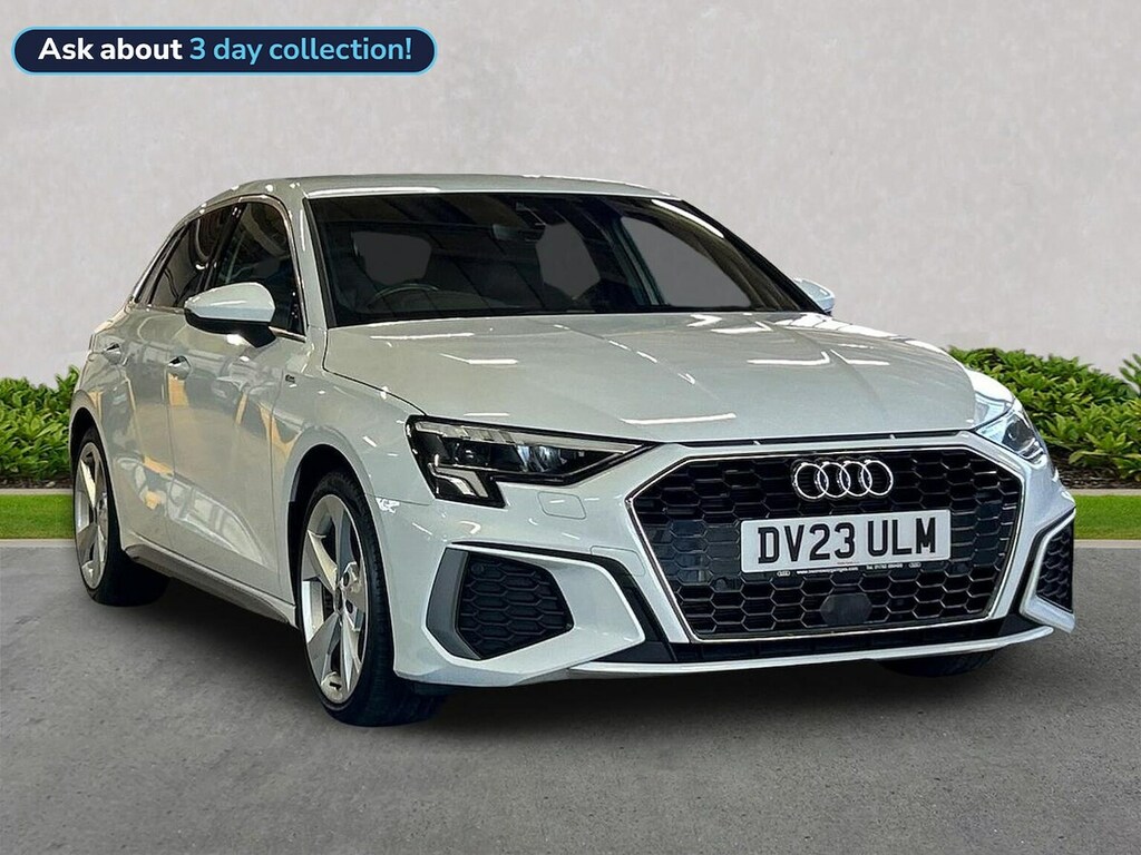 Audi A3 1.5 Tfsi 35 S Line Sportback Eur White